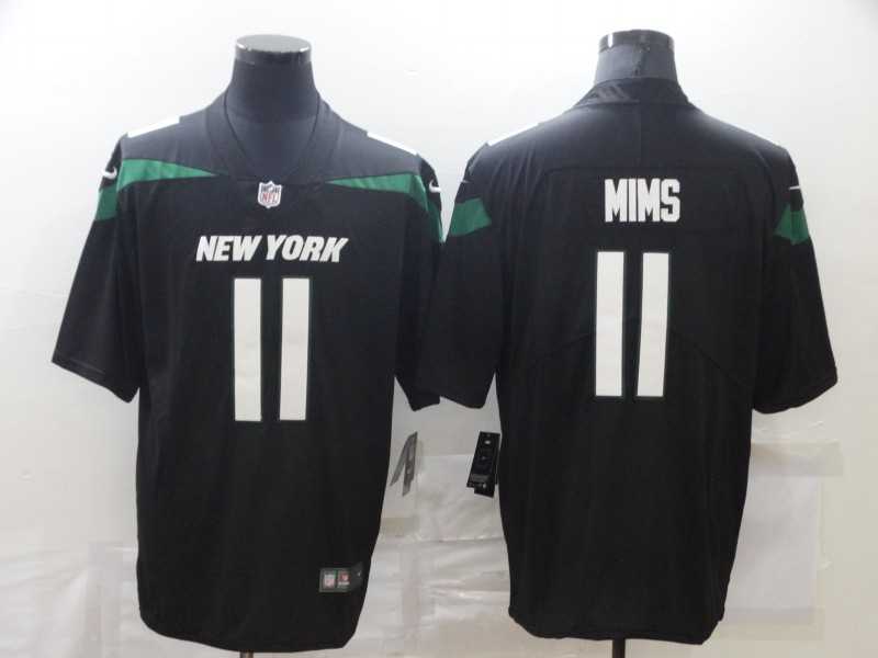 Nike Jets 11 Denzel Mims Black Vapor Untouchable Limited Jersey,We sell and wholesale Nike Jets 11 Denzel Mims Black Vapor Untouchable Limited Jersey on line form chian!